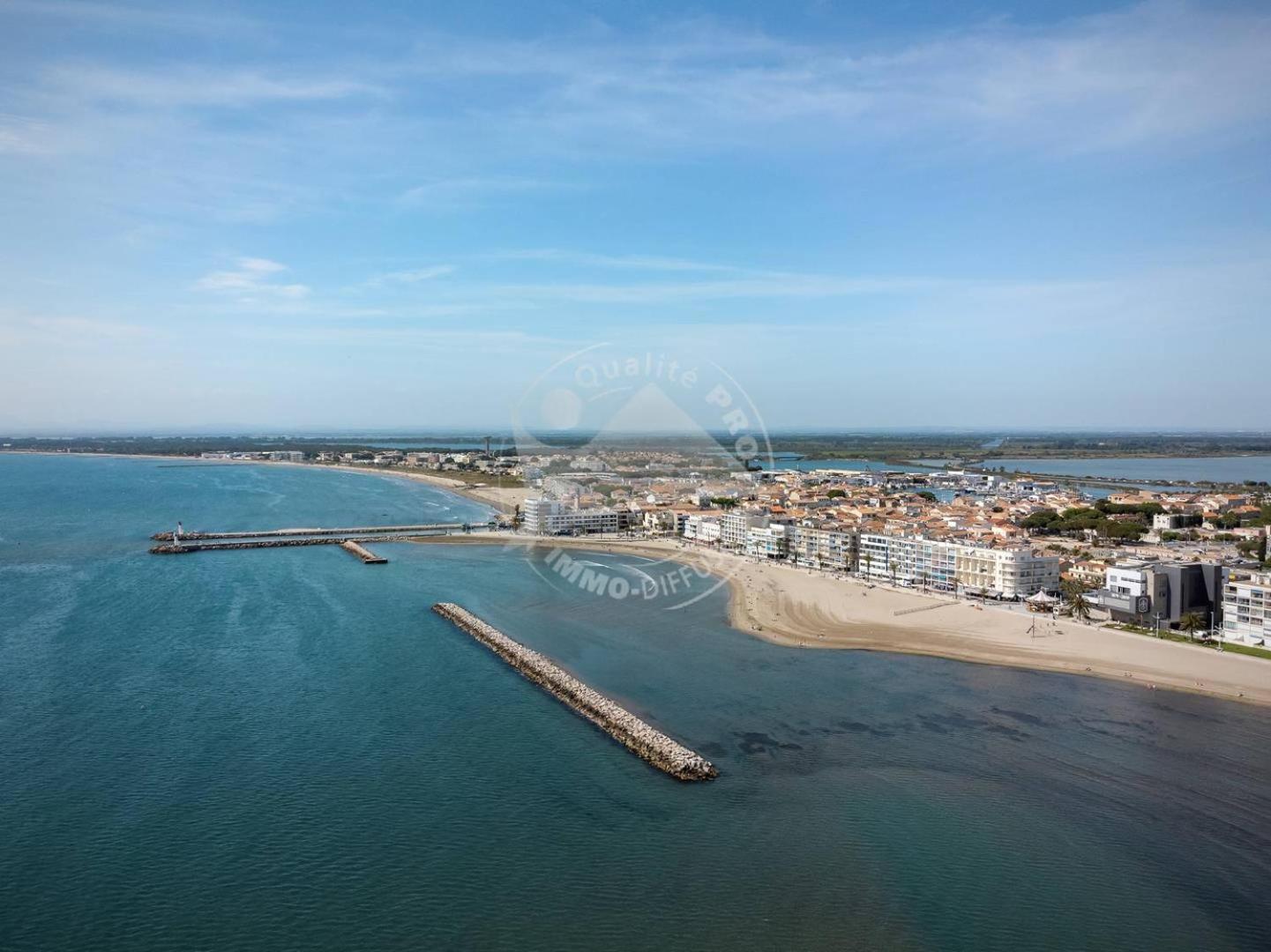 As13357 - P3 Face A La Plage Sans Route A Traverser, Proche Centre Ville Avec Parking Prive Le Grau-du-Roi Εξωτερικό φωτογραφία