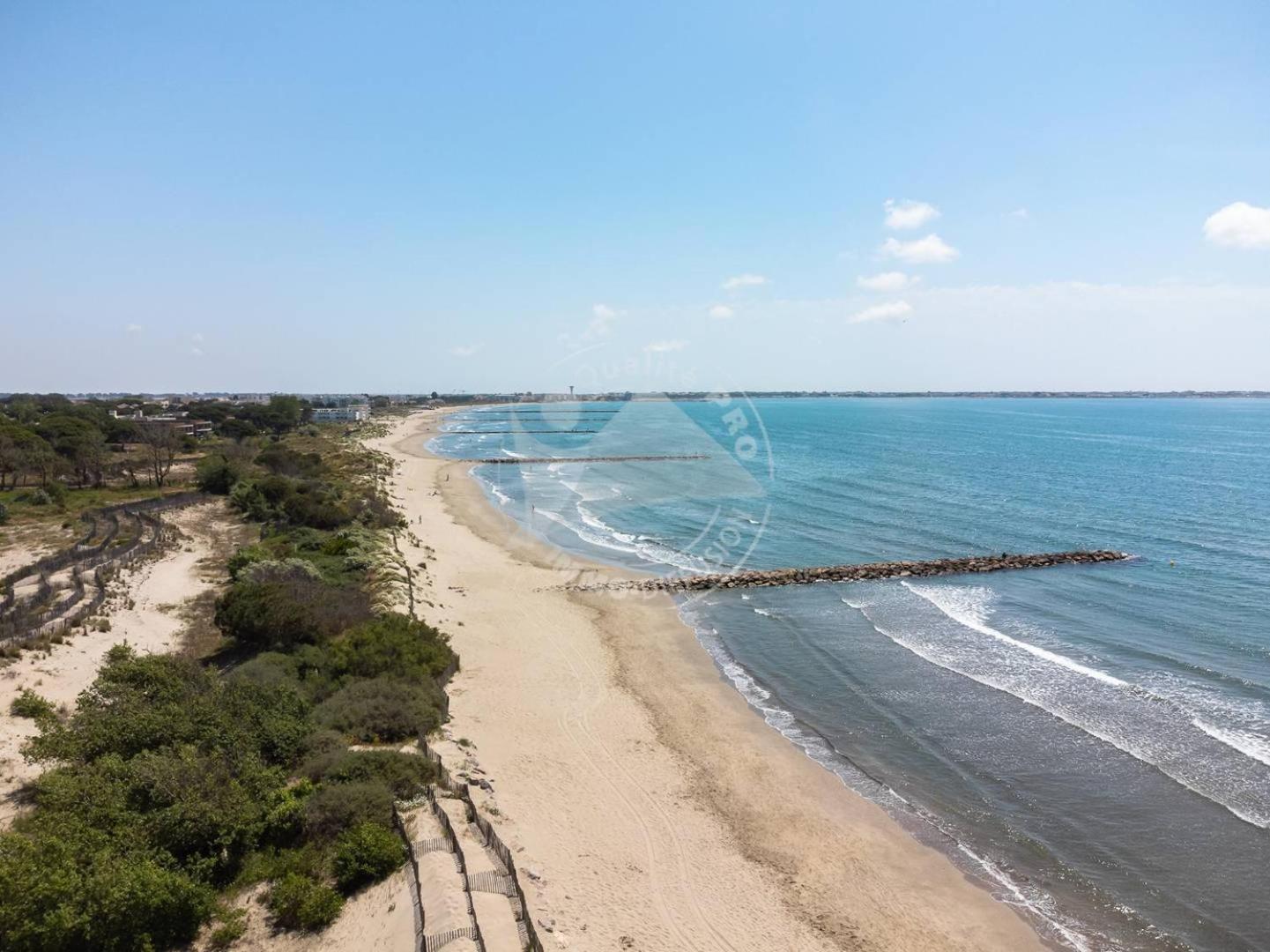As13357 - P3 Face A La Plage Sans Route A Traverser, Proche Centre Ville Avec Parking Prive Le Grau-du-Roi Εξωτερικό φωτογραφία
